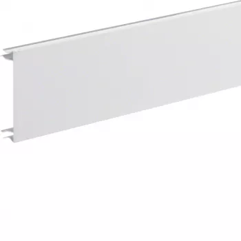 Hager BRA08029016 Aluminium Dado Trunking Cover 2000mm