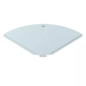 Capac pentru cot la 90° OBO BETTERMANN RBD 90 300 DD, lățime 300mm, oțel, zincat în bandă 6036956