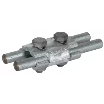 Conector paralel DEHN + SÖHNE 305000, oțel galvanizat la cald, conductoare rotunde de 4-10 mm