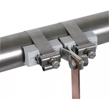 Colier de conducte cu bandă DEHN 540803 cu șurub de conectare M10