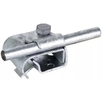 Clemă pentru jgheab DEHN 339060 pentru conductor rotund de 6-10 mm, oțel galvanizat la cald
