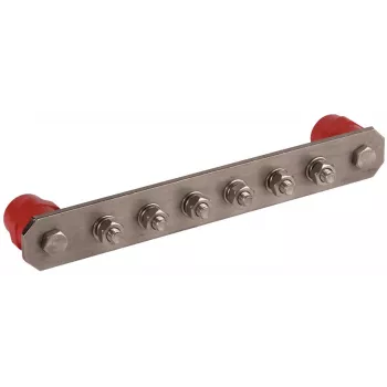 Bară de legare echipotențială DEHN 472209 M10 V2A 295x40mm fără capac