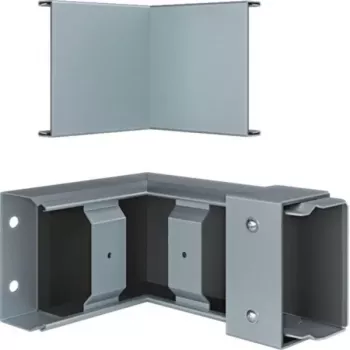 Colț interior Hager FWK-Plus 60x100 mm piesă de canal de cablu galvanizată pentru protecție la incendiu FWKP601004VERZ