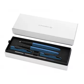 Set de scriere Pelikan Jazz Noble Elegance albastru 400197484