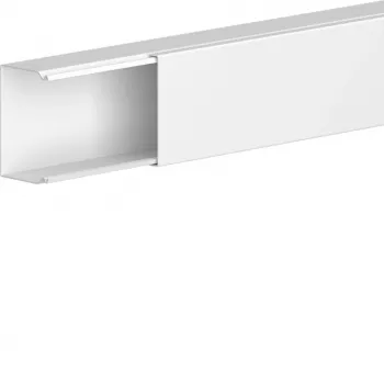 Canal de cablu din oțel Hager LFS3004509016 LF 30x45 mm alb trafic 2 m