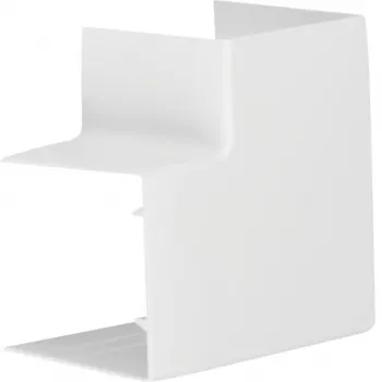 Hager LFF6006059016 colț plat 60x60 mm alb