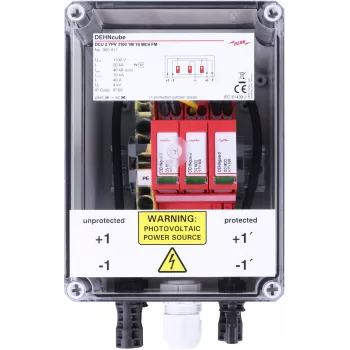 DEHN DCU 2 YPV 1100 1S MC4 FM DCU 2 FM GAK dispozitiv de protecție la supratensiune tip 2 pentru instalații PV (900911,0)