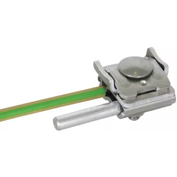 DEHN 365250 clemă de acoperiș pentru falț în picioare fără penetrare pentru falțuri de 0,7-8 mm, aluminiu/oțel inoxidabil
