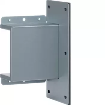 Piesă de racord la perete Hager 60x100 mm galvanizat FWKP60100WVERZ - protecție la incendiu