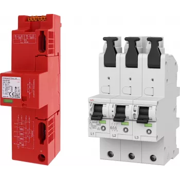 Set de protecție la supratensiune DEHN SET 1 DSH ZP B2 LSG TT + 1X DSHU 909655