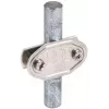 Plăcuță numerică din aluminiu DEHN NS 16 7SEG AL NS 16, ștanțată, cu 7 cifre, conductor de 16 mm, aluminiu natural 484001