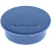Magnet rotund Discofix MAGNETOPLAN HOLTZ albastru închis, ferită miez plin, forță de prindere 2,2 kg, 10 bucăți (1662014)