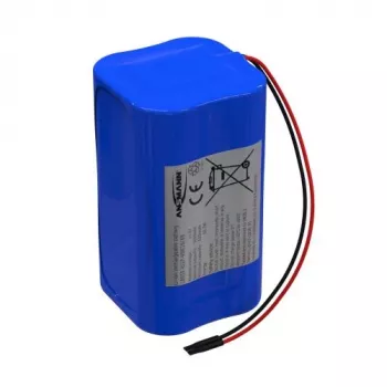 Acumulator Li-Ion ANSMANN 4S1P 4x 18650 cu cablu 14,4V 3500mAh 2447-3036-20