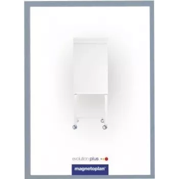 Ramă magnetică magnetoplan magnetofix A4, argintie 1130332