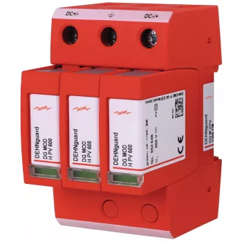 Dispozitiv de protecție la supratensiune DEHNguard DG M YPV 1200 FM tip 2 pentru instalații fotovoltaice 952565