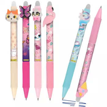ONLINE magiXX Fun pixuri gel pentru fete 0,7 mm albastru, set de 6 (70129)