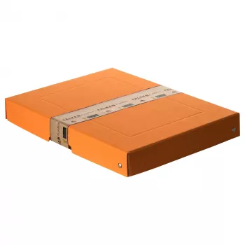 FALKEN PURE Storage Box 500 Sheets Pastel Orange 24.0 x 32.0 x 4.0 cm 22001832000F