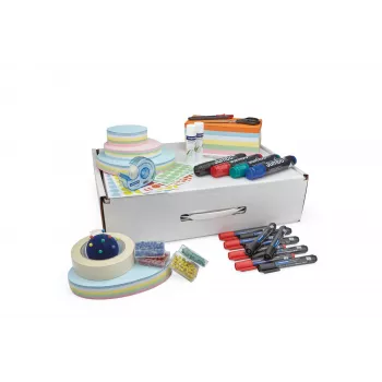 Set de bază MAGNETOPLAN HOLTZ Trainer, valiză din carton cu 2.800 de piese, identic cu valiza de moderare 11115 (11000)