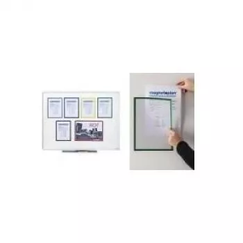 Buzunar magnetic de afișare Magnetoplan Magnetofix, A3, roșu 1130406