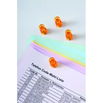 Magnetoplan suport magnetic pentru notițe, albastru, 4 buc., ține până la 9 file DIN A4 1666114