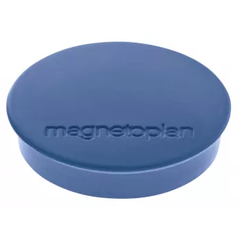 MAGNETOPLAN HOLTZ Discofix magnet rotund Standard, albastru închis, ferită cu miez plin, forță de atracție 0,7 kg, 10 buc. (1664214)