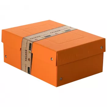 FALKEN PURE Storage Box 1250 Sheets Pastel Orange 18.0 x 25.0 x 10.0 cm, 1 pc (22001848000F)