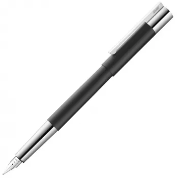 LAMY scala Fountain Pen Black Medium Nib (1224113)