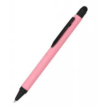 Pix cu stylus ONLINE SCHREIBGERÄTE ALU, roz, cerneală albastră, 1 buc. (32121/3D)
