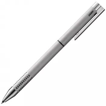 Pix multifuncțional LAMY logo twin pen, argintiu, cerneală neagră 1217730