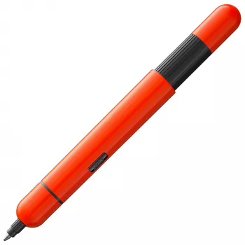 LAMY pico Ballpoint Pen Laser Orange Pocket Pen with Double Push Mechanism 1229951