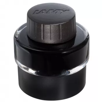 Cerneală pentru stilou LAMY T51, flacon negru, 30 ml cu rezervor colector de cerneală integrat și suport 1208925