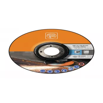 Disc de șlefuit FEIN 63703005010 cu centru adâncit, 125 mm, alezaj 22,23 mm (10 buc.)