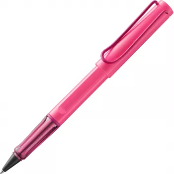 LAMY safari Rollerball Pen Neon Pink with Blue Ink 1241907