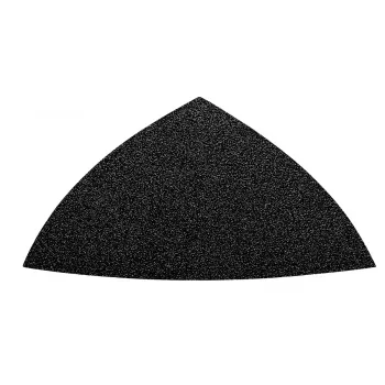 Foi abrazive delta Fein cu velcro, neperforate, granulație 60, 80 mm, pachet de 50 63717082011