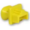 GoodConnections RJ-45 Dust Protection Cap, Yellow, 10-Pack (MOD8-DCY)