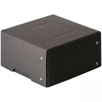 Cutie de depozitare FALKEN PURE 150x150mm 1050 coli neagră 16,0 x 16,0 x 8,5 cm, 1 buc. (22001744000F)