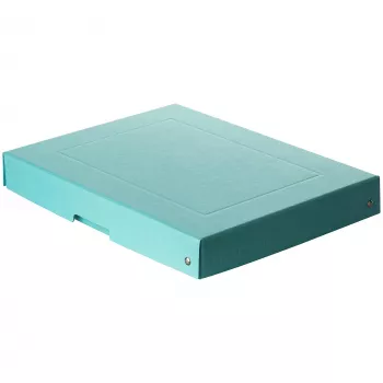FALKEN PURE Storage Box 500 Sheets Pastel Blue 24.0 x 32.0 x 4.0 cm, 1 pc (22001856000F)