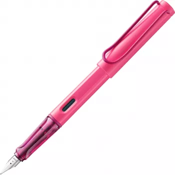Stilou LAMY Safari Neon Pink peniță medie (M) - 1241892