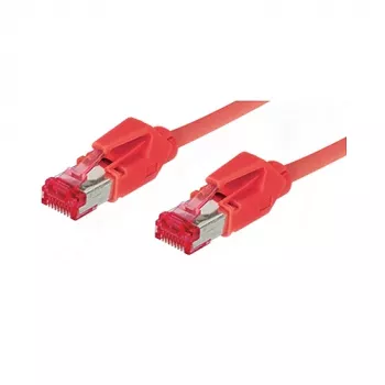 Cablu patch Good Connections Cat.6 S/FTP PiMF fără halogen, Hirose RJ45, roșu, 5m (8066-105R)