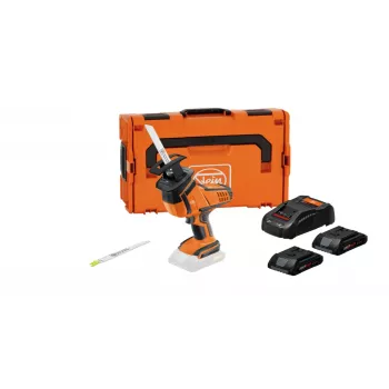 Set ferăstrău alternativ cu acumulator FEIN ASAS 18-21 K AS 18 V 4 Ah cu 2 acumulatori, încărcător și valiză 71330162000