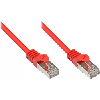 Cablu patch GoodConnections Cat. 5e SF/UTP, roșu, 1 m 855R-010