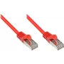 Cablu patch GoodConnections Cat. 5e SF/UTP, roșu, 1 m 855R-010