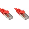 Cablu patch GoodConnections Cat. 5e SF/UTP, roșu, 1 m 855R-010