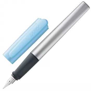 Stilou LAMY nexx azur/argintiu cu peniță pentru începători A (1238589)