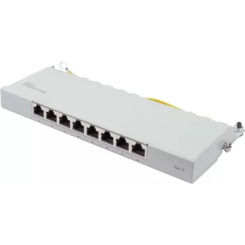 GoodConnections Alcasa GC-N0111 Cat6 Shielded RJ45 Keystone Module - Grey