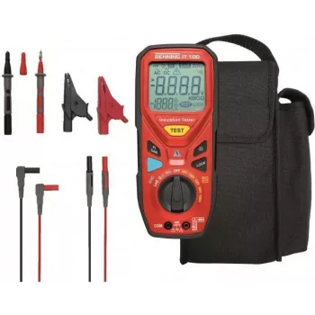 Tester de izolație Benning IT 100 50 V, 100 V, 250 V, 500 V, 1000 V 20 GΩ 044107