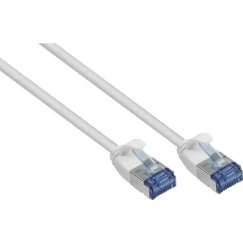 Cablu patch GoodConnections RNS SlimLine Cat.6A U/FTP LSZH, 5 m, alb 8060-HS050W