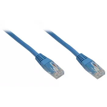 Cablu patch Good Connections Cat6 U/UTP, RJ45, albastru, 1 m 806U-010B