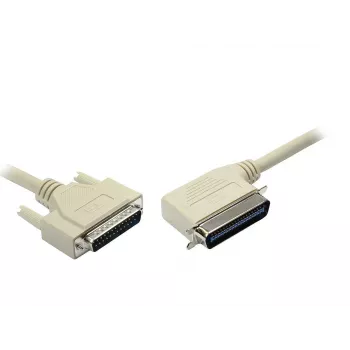 Cablu imprimantă USB GoodConnections Alcasa, în unghi spre stânga, 5,0 m 4095-5L