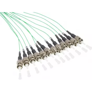 Cablu patch din fibră optică GoodConnections Alcasa LW-802PT 2 m 12x ST turcoaz (LW-802PT)